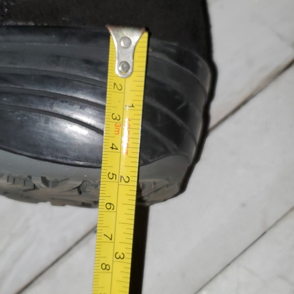 Pajar Size 40 Black Wedge Lace Up Boots - Picture 8 of 10